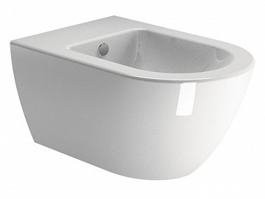Биде подвесное GSI Pura 500x360 мм с отверстием под смеситель и переливом 8864111
