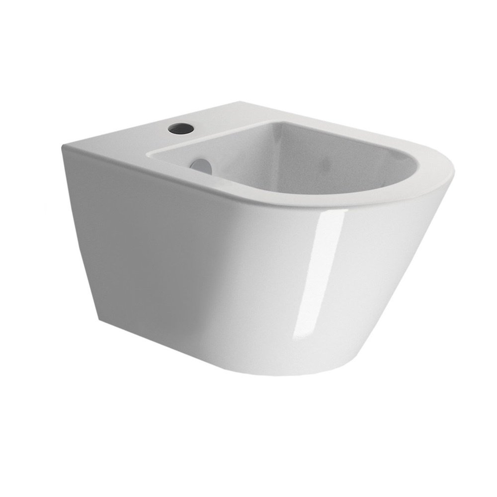 УЦЕНКА Биде подвесное GSI Kube X 500х360 мм белое глянцевое 9464111_УЦ/2