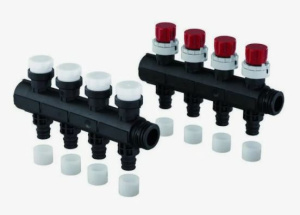 Коллектор запорно-балансировочный Uponor Vario 1 петля 1032705