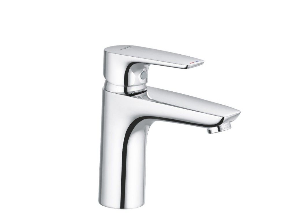 Смеситель для раковины Kludi PureSolid 100 мм гладкий корпус 7 л/мин 342920575
