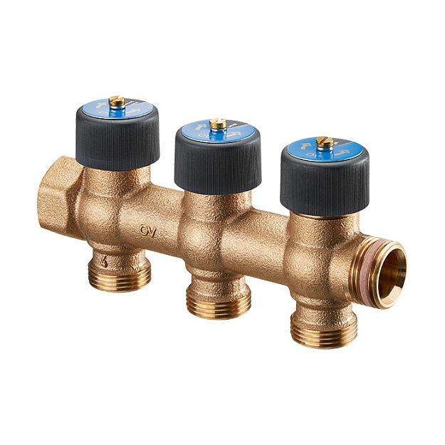 Коллектор Oventrop Multidis R G 3/4 x G 3/4 3 выхода 4200553