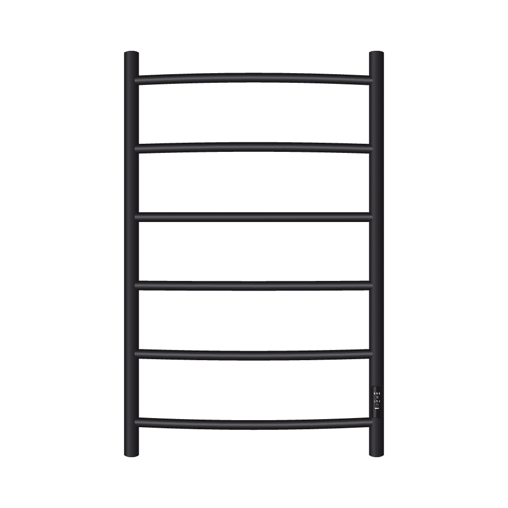 Полотенцесушитель электрический Primoclima Stella E Black 800x500 мм Stella E Black 80*50 6