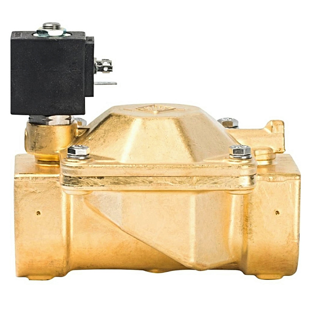 Клапан электромагнитный Watts 850T 1 1/4 PN25 нормально закрытый 10027191