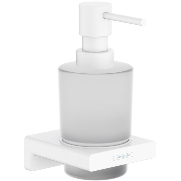 Диспенсер для жидкого мыла Hansgrohe AddStoris матовый белый 41745700