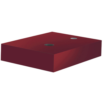 Подстолье для раковины Kludi Esprit 405x312x80 мм бордо 56CM142