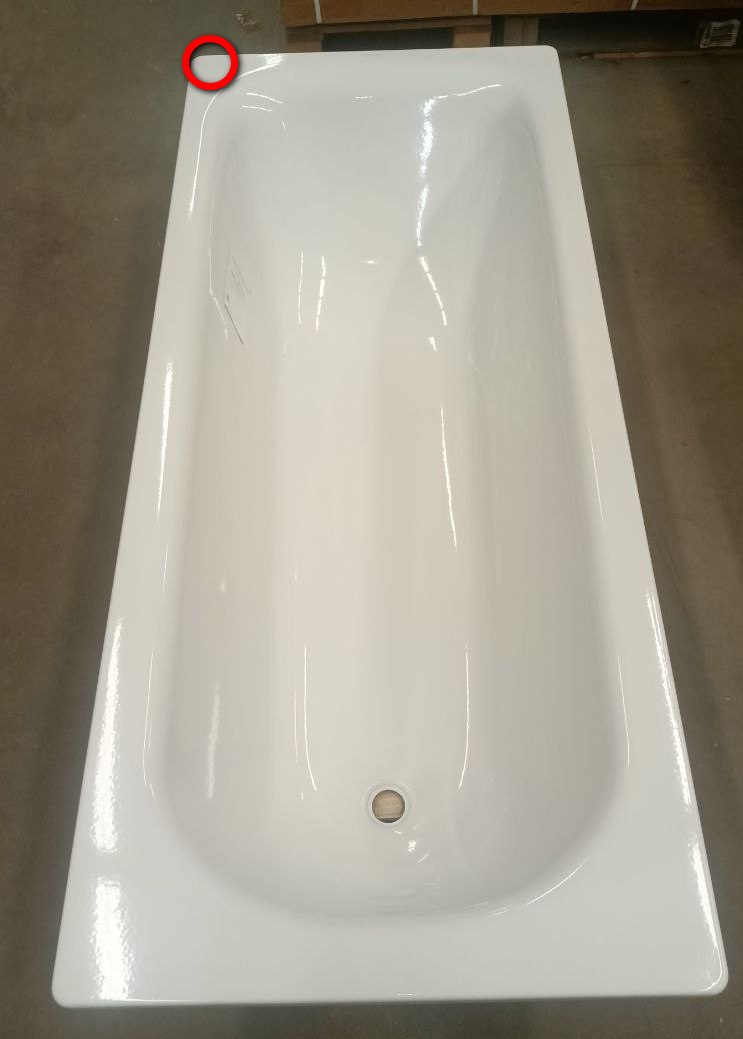 Ванна стальная Kaldewei Saniform Plus 371-1 1700x730 мм белая 112900010001