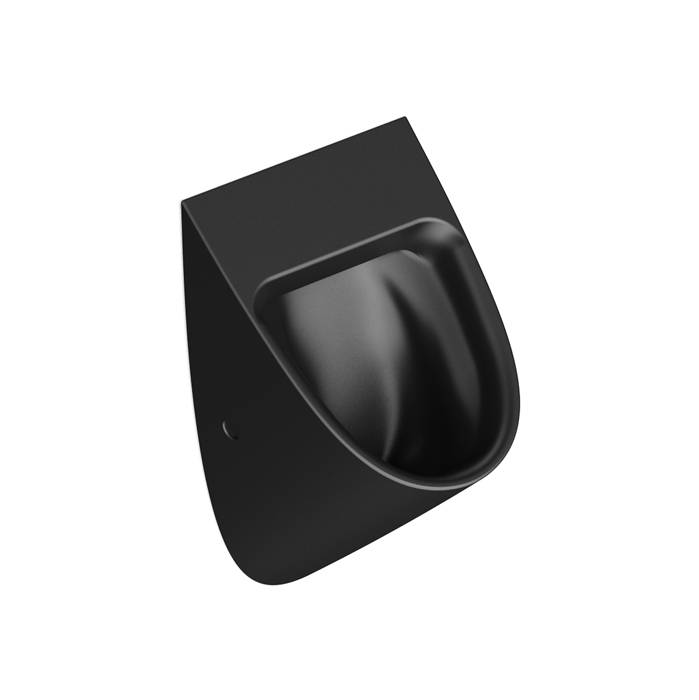 Писсуар Catalano 54x30 см Rimless без отверстия под крышку черный матовый 0932540022