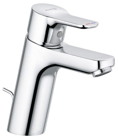 Смеситель для раковины KLUDI PureEasy 100 мм со сливным гарнитуром 371900565