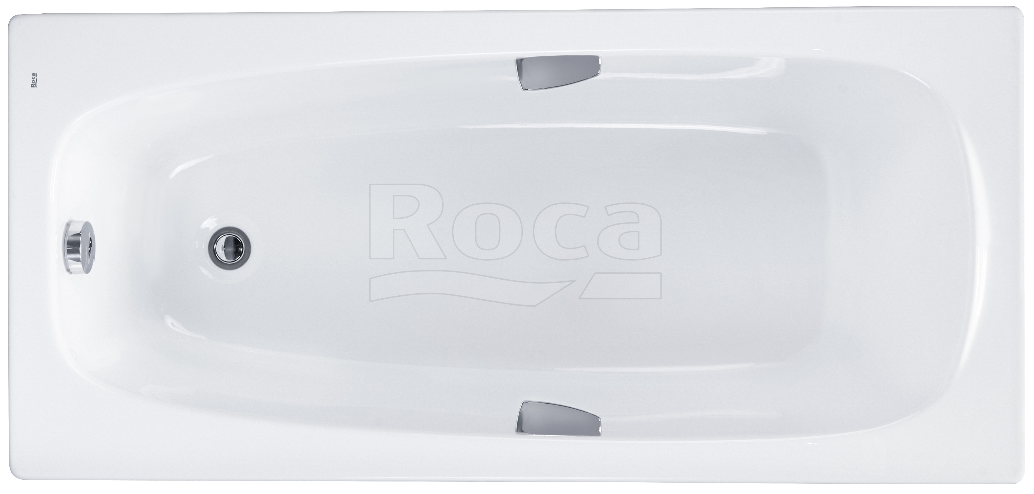 Ванна акриловая Roca Sureste 1500х700 мм с отверстиями для ручек ZRU9302778