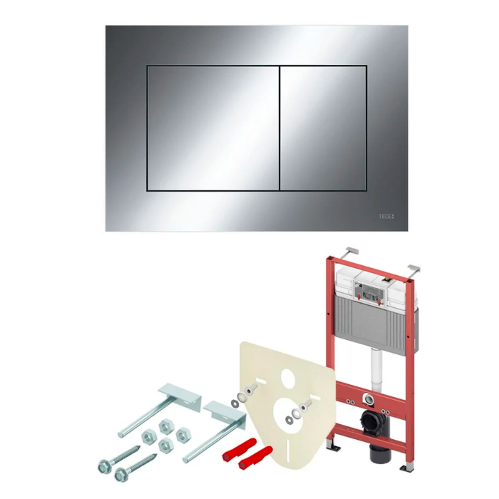 Комплект инсталляции TECE TECEbase 3.0 с панелью TECEnow хром глянцевый N500412
