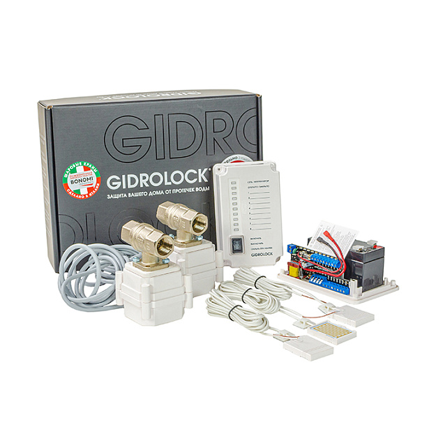 Система защиты от протечек Gidrolock Premium Bonomi 12V 3/4 31201032