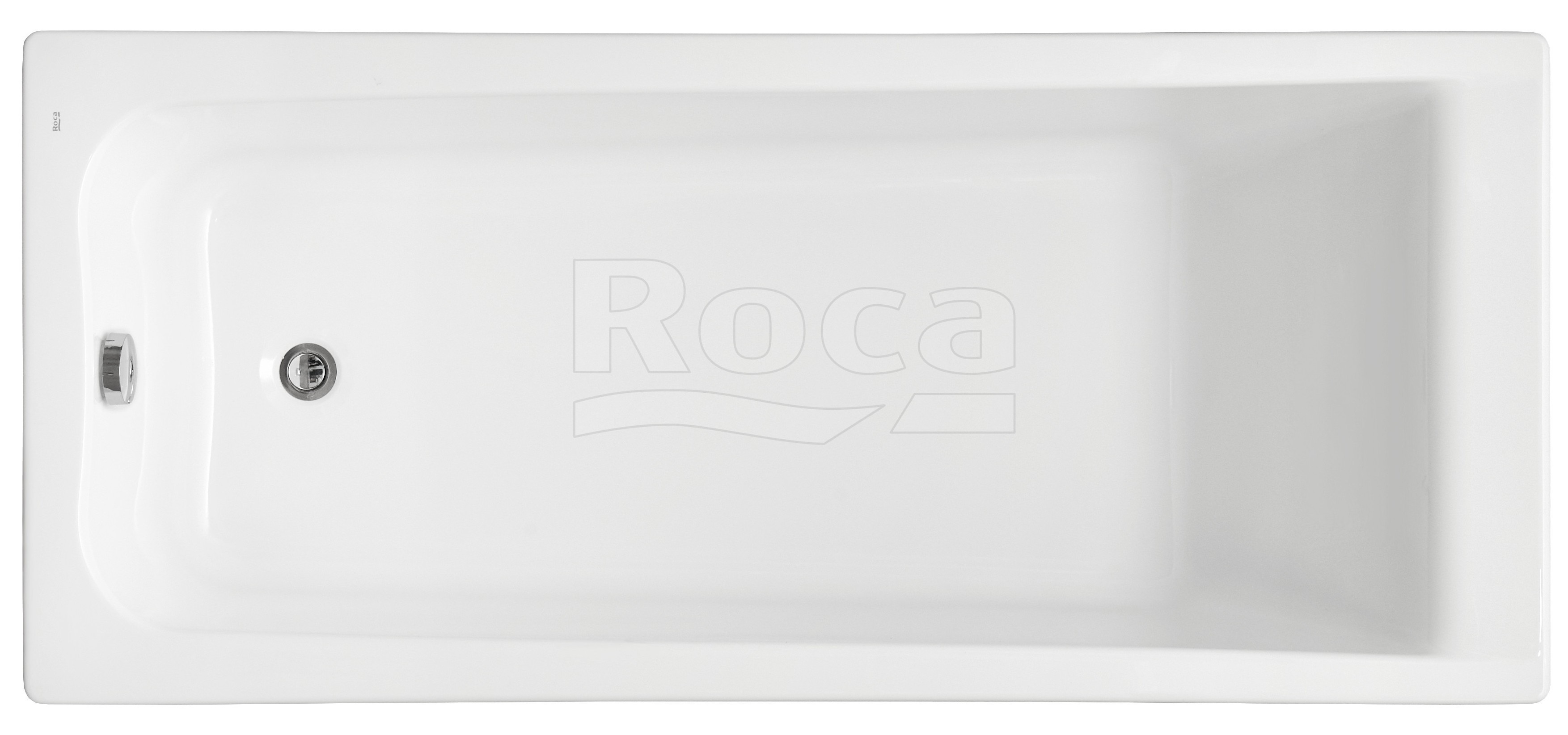 Ванна акриловая Roca Elba 1500х750 мм прямоугольная белая 7.2485.0.900.0