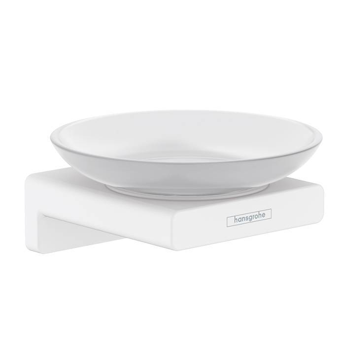 Мыльница Hansgrohe AddStoris белый матовый 41746700
