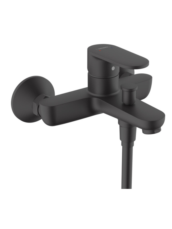 Смеситель для ванны hansgrohe Vernis Blend черный матовый 71440670