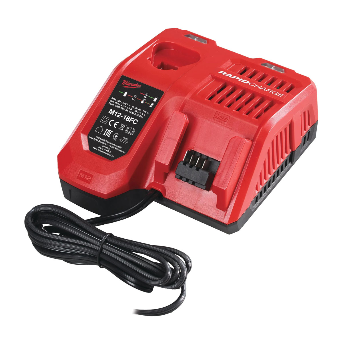 Зарядное устройство Milwaukee M12-18 FC 4932451079