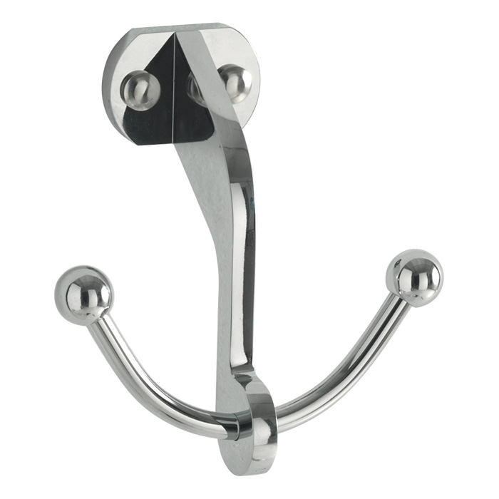 Крючок двойной Kerasan подвесной хром 742490