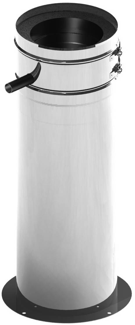 Опорный патрубок-телескоп Jeremias DW-FU 60-520 мм D 130 мм DW03130