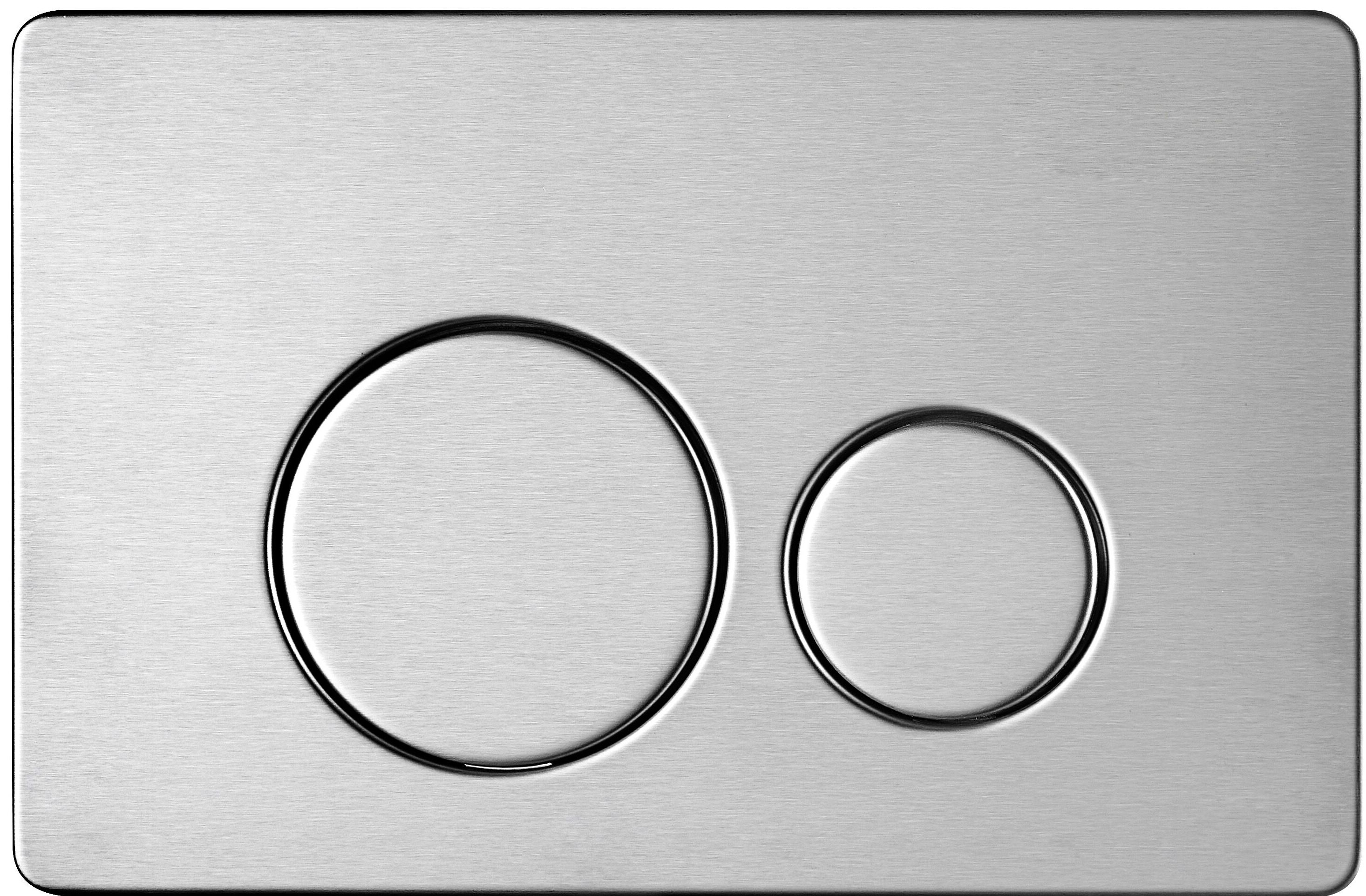 Панель смыва AQUAme нержавеющая сталь сатин AQM4111S