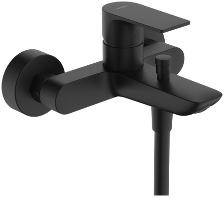 Смеситель для ванны Hansgrohe Rebris E черный матовый 72450670