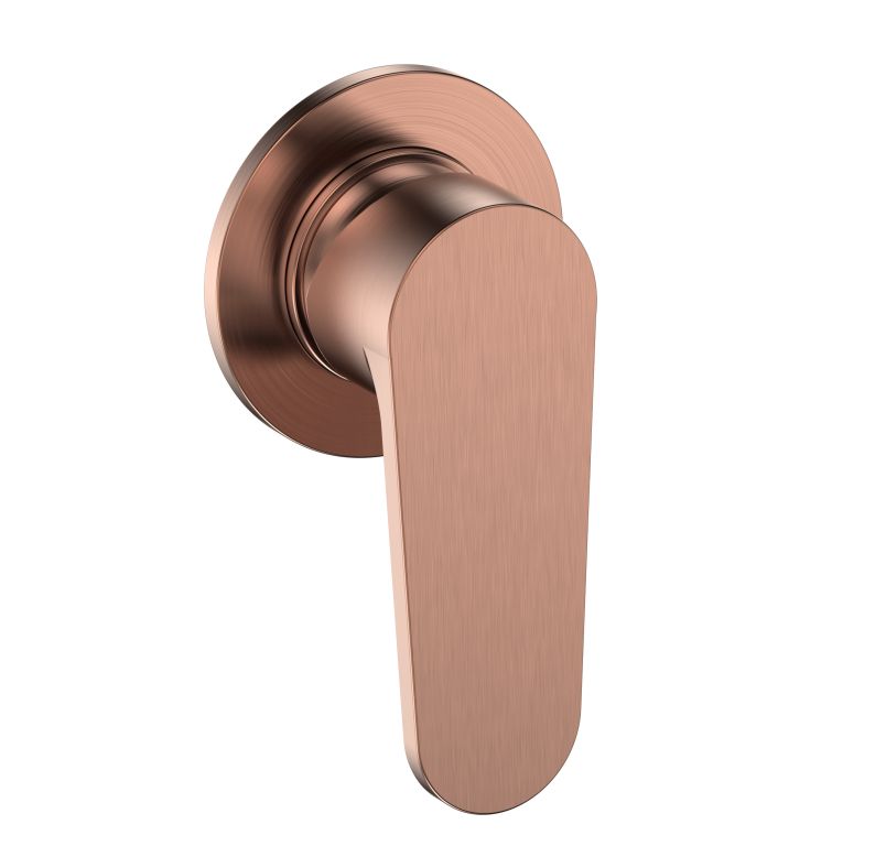 Смеситель встраиваемый Aquanet Novara с внутренней частью медь шлифованная AQM8813BC