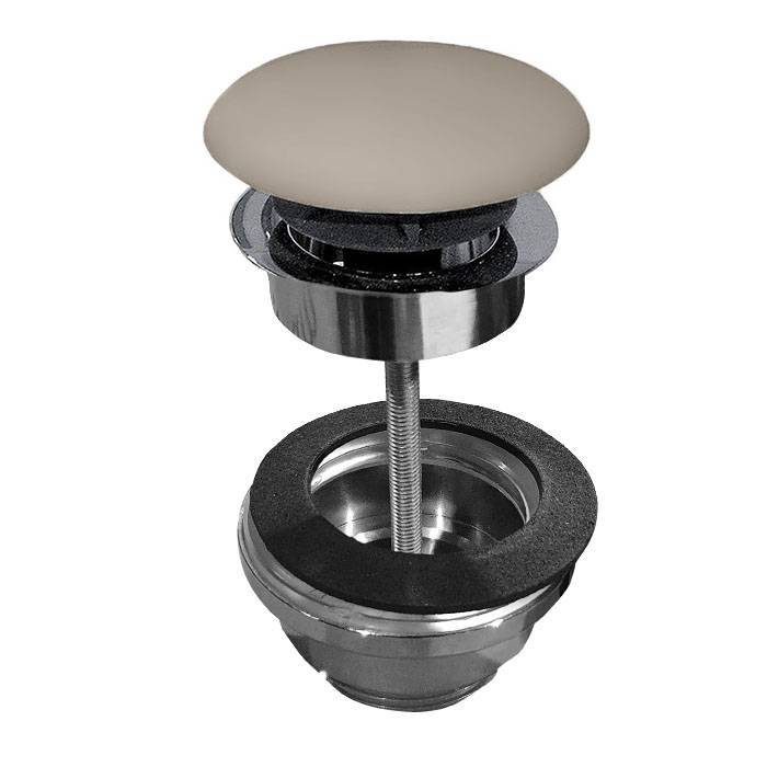 Донный клапан клик-клак Kerasan керамическая крышка Nocciola 923381