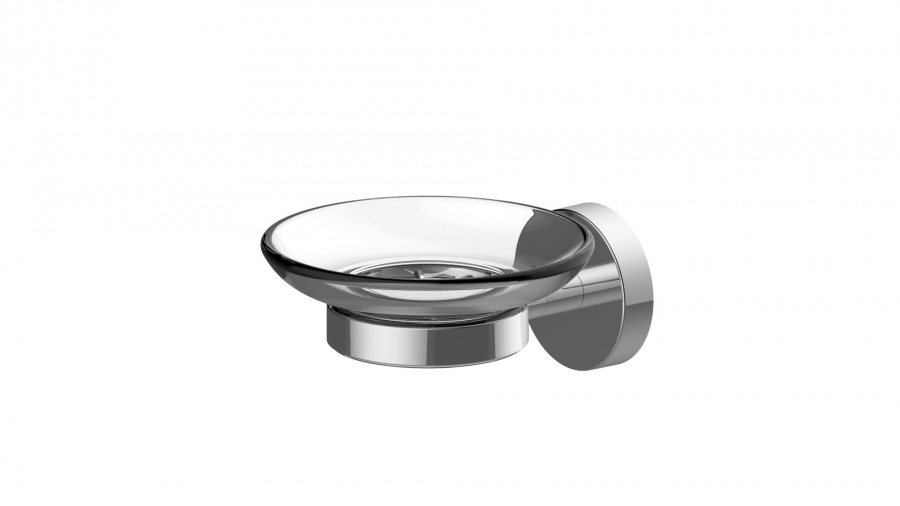 Мыльница стеклянная с настенным держателем AM.PM Scandi Pro HASP34200