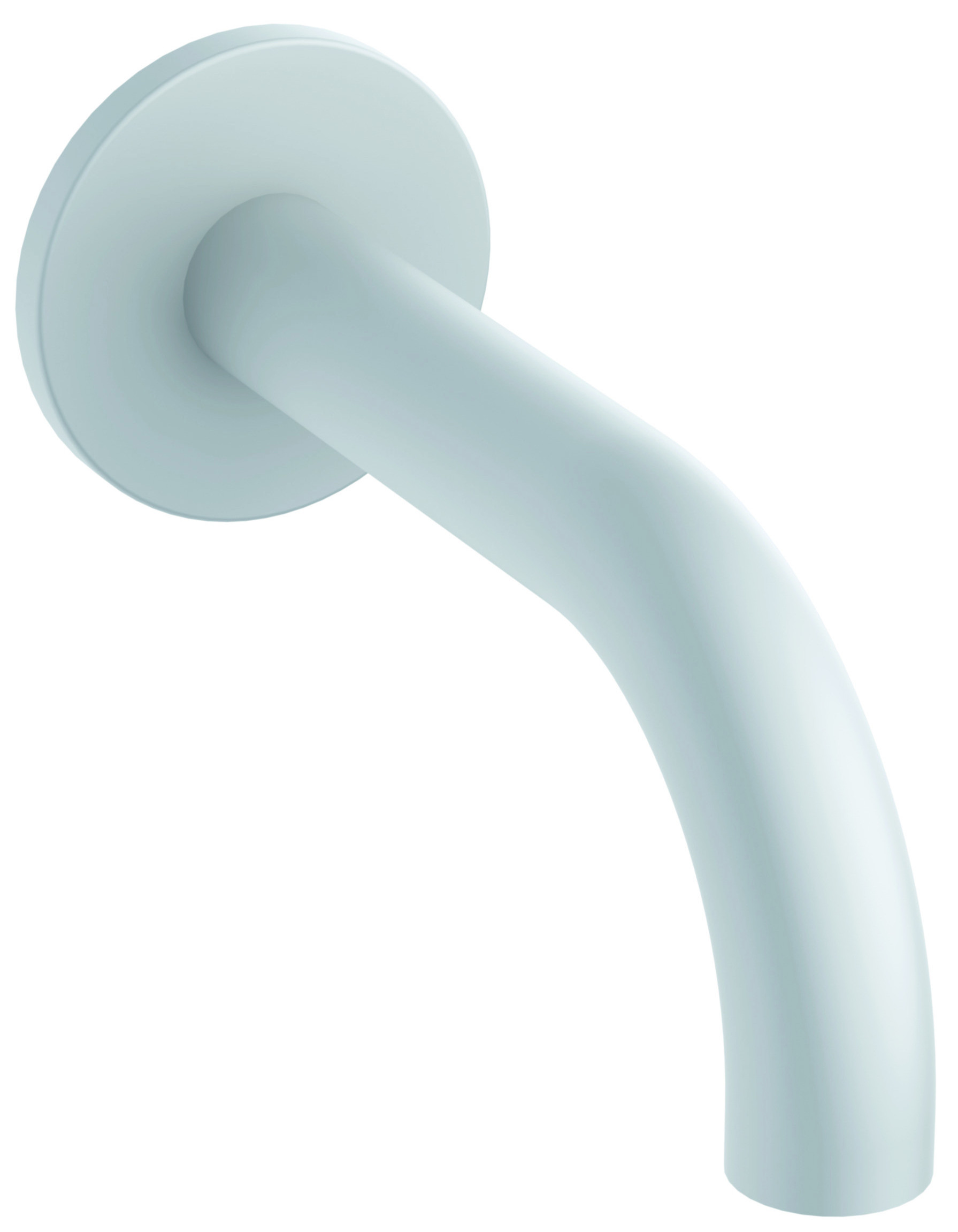 Излив для ванны Kludi Bozz 160 мм 3/4 белый 3850553