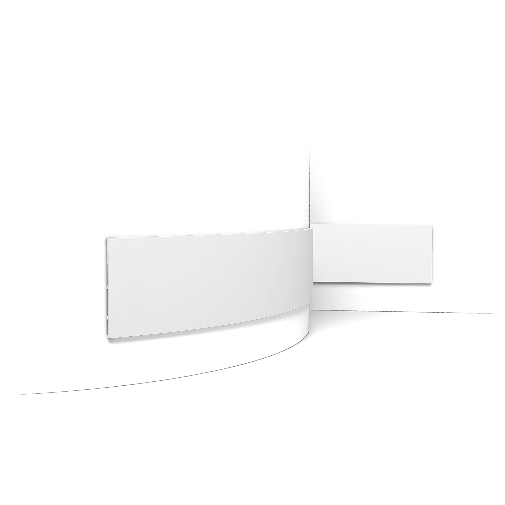 Плинтус гибкий Orac Decor SX207F SQUARE 2000x250 мм SX207F