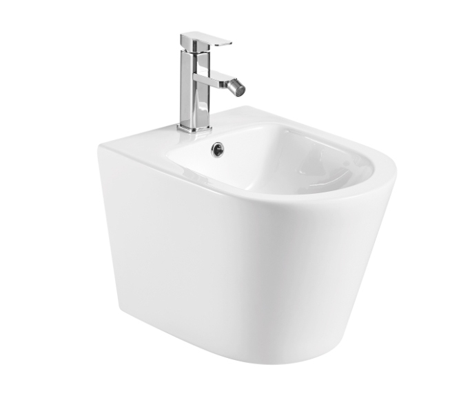 Биде подвесное Aquame AQM2101 с отверстием под смеситель 515x360 мм AQM2101