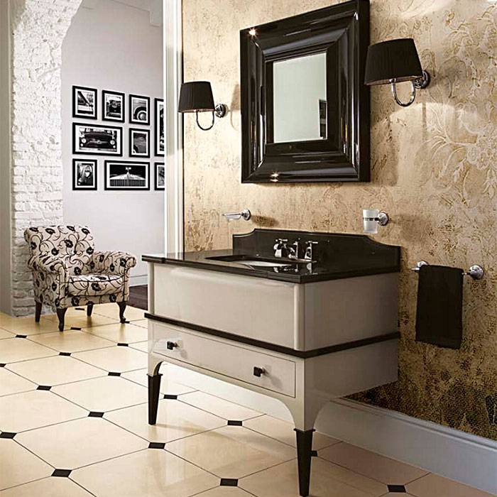 Комплект мебели напольный Devon&Devon Suite раковина Swindon цвет cream ACSWINDONDS bi / D+ACSWINDONDS(3)