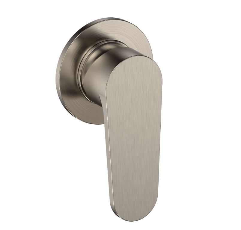 Смеситель встраиваемый AquaMoon Novara с внутренней частью никель AQM8813BN