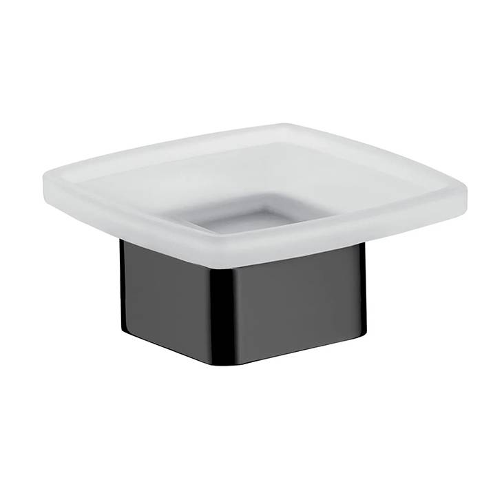 Мыльница настольная emco Loft сатинированное стекло черная 0530 133 01