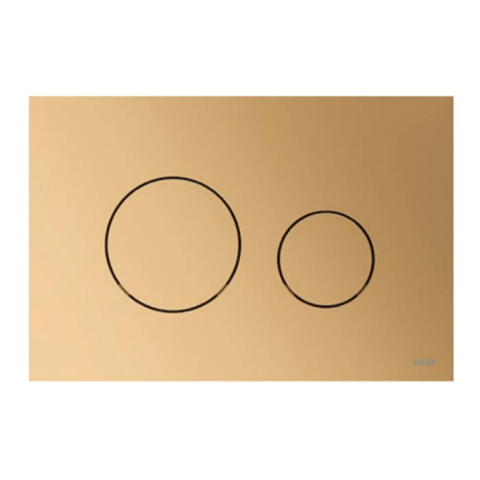 Панель смыва для унитаза TECE TECEloop двойной смыв латунь металлик 9240936