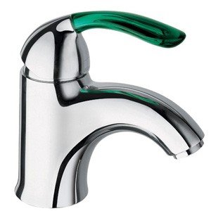 Ручка для смесителя Aquanet 221 Green/Chr Зеленый/Хром AQ49009