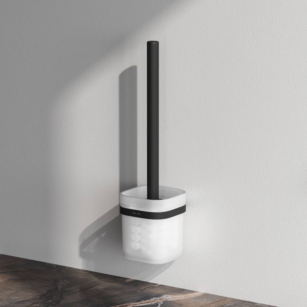 Стойка с туалетной щеткой AM.PM Func напольная черный A8F33322