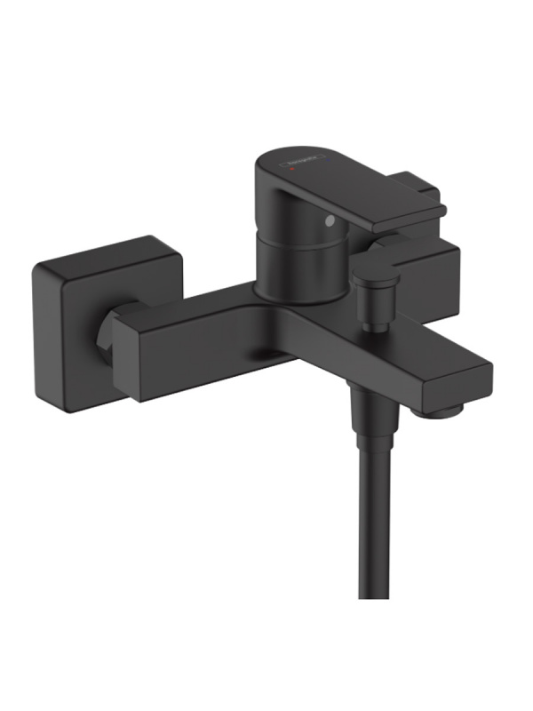 Смеситель для ванны hansgrohe Vernis Shape черный матовый 71450670