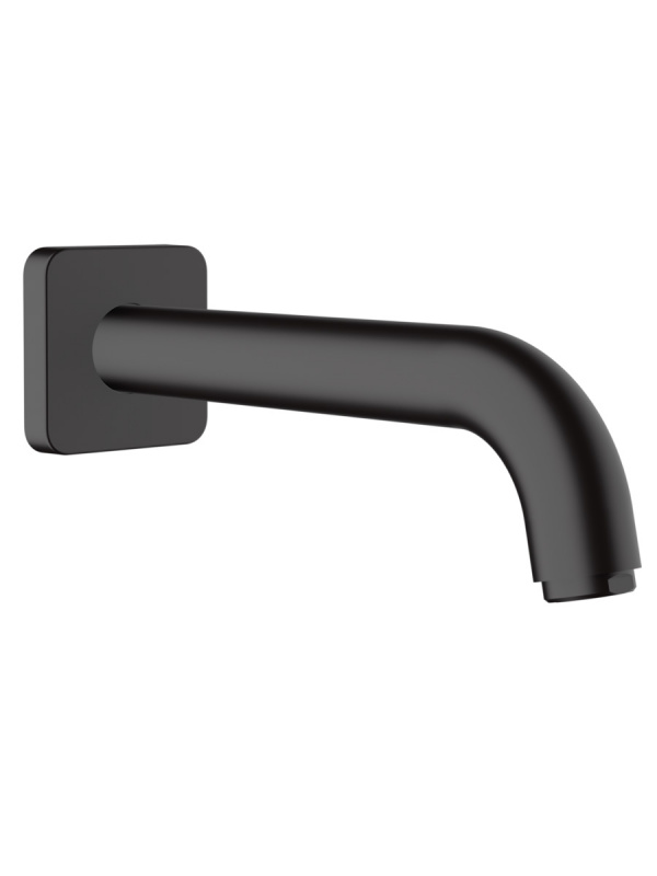 Излив на ванну hansgrohe Vernis Shape 204 мм 1/2 черный матовый 71460670