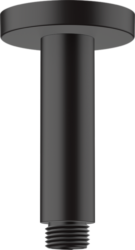 Потолочный кронштейн hansgrohe Vernis Blend 100 мм матовый черный 27804670