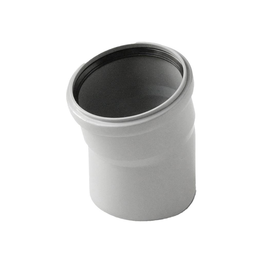 Отвод Политэк Comfort 50/15° PP 100515