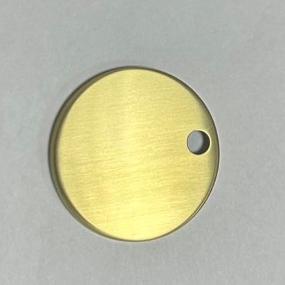 Заглушка крепежа сиденья Aquanet AQM1209 золото шлифованное AQM0040BG