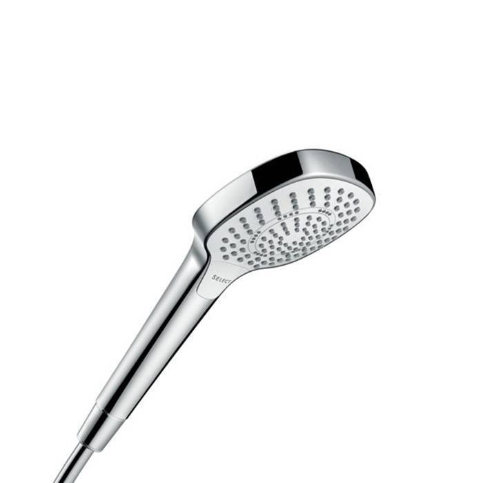 Ручной душ Hansgrohe Croma Select E Multi 110 мм белый/хром 26810400