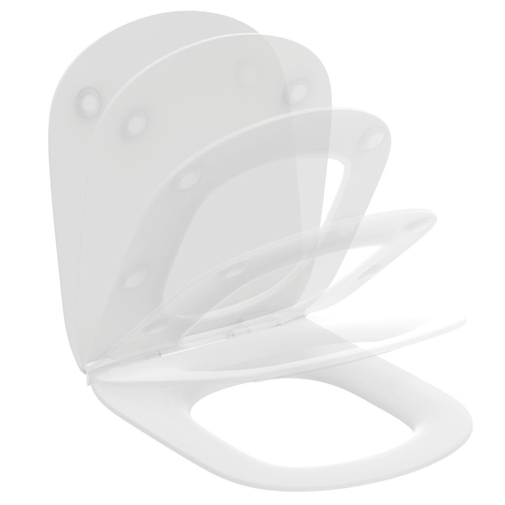 Сиденье и крышка для унитаза Ideal Standard Tesi тонкое SoftClose QuickRelease T3527V1