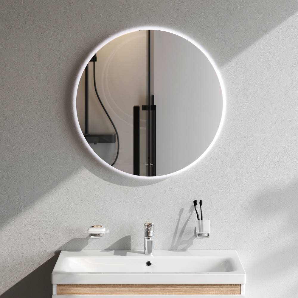 Зеркало круглое с LED-подсветкой AM.PM X-Joy 65 см M85MOX40651S