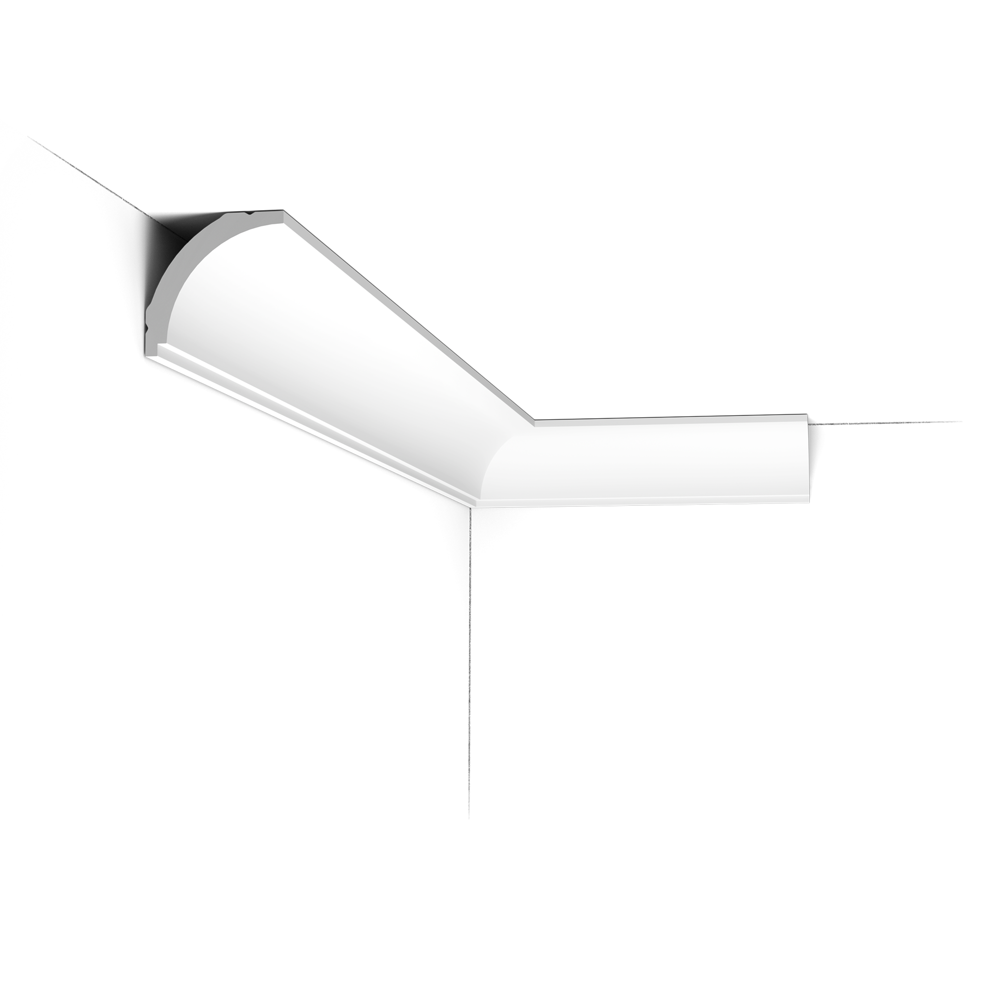 Карниз потолочный Orac Decor Axxent 44x44x2000 мм CX109