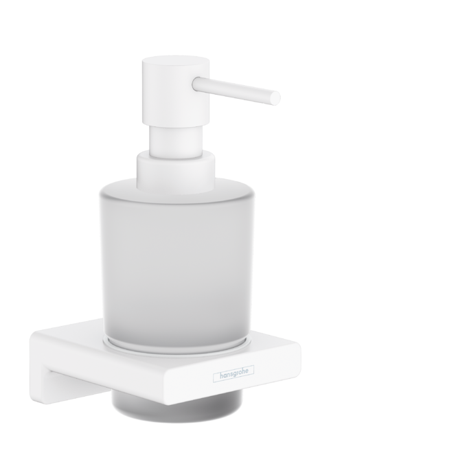 Диспенсер для жидкого мыла hansgrohe AddStoris 200 мл матовый белый 41745700