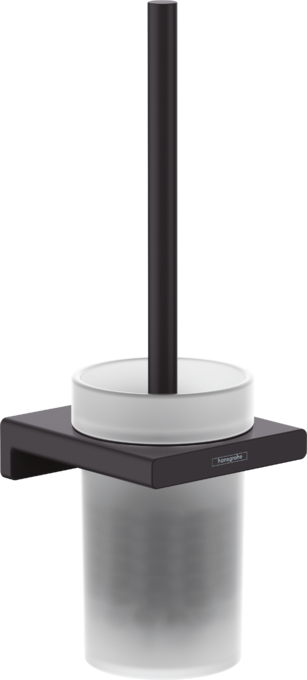 Ершик для унитаза настенный Hansgrohe AddStoris черный матовый 41752670