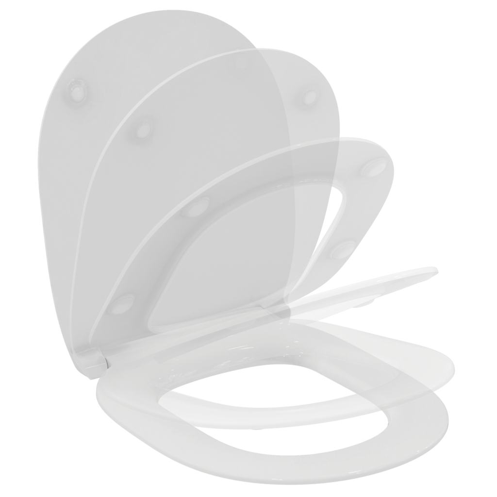 Сиденье для унитаза Ideal Standard Connect тонкое с крышкой SoftClose E772401
