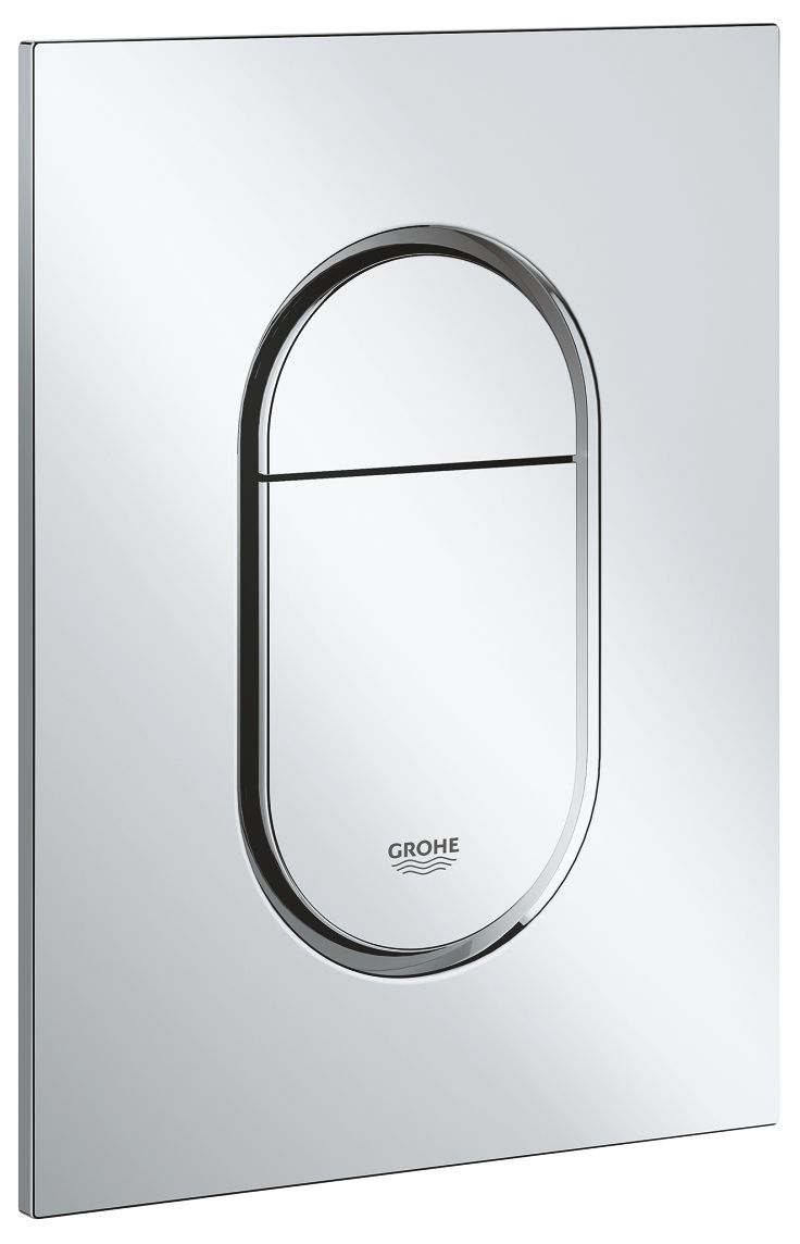 Панель смыва GROHE Arena Cosmo 130х172 мм 2 режима смыва хром 37624000