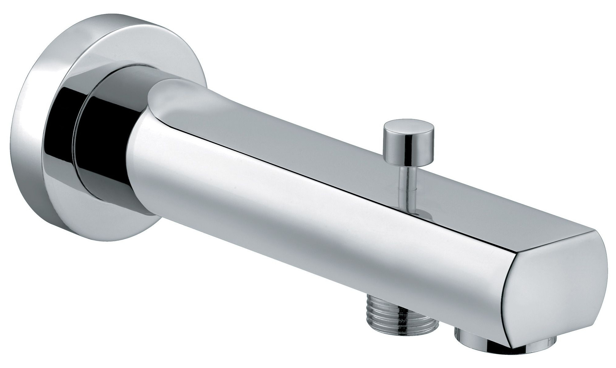 Излив для ванны Kludi Zenta 170 мм с переключателем 1350105