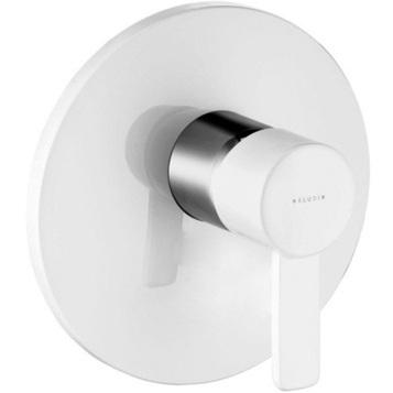 Смеситель для душа встроенный Kludi Zenta белый/хром 386559175